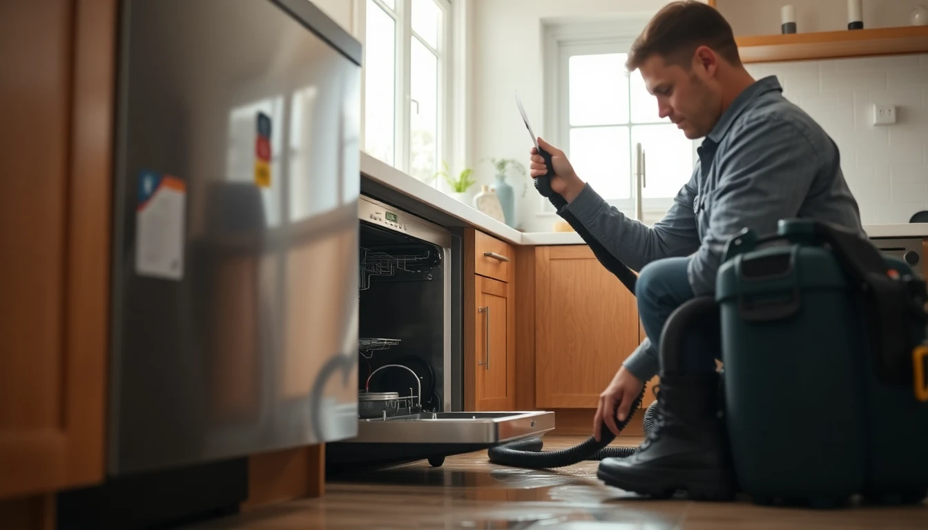 Appliance Leak Cleanup